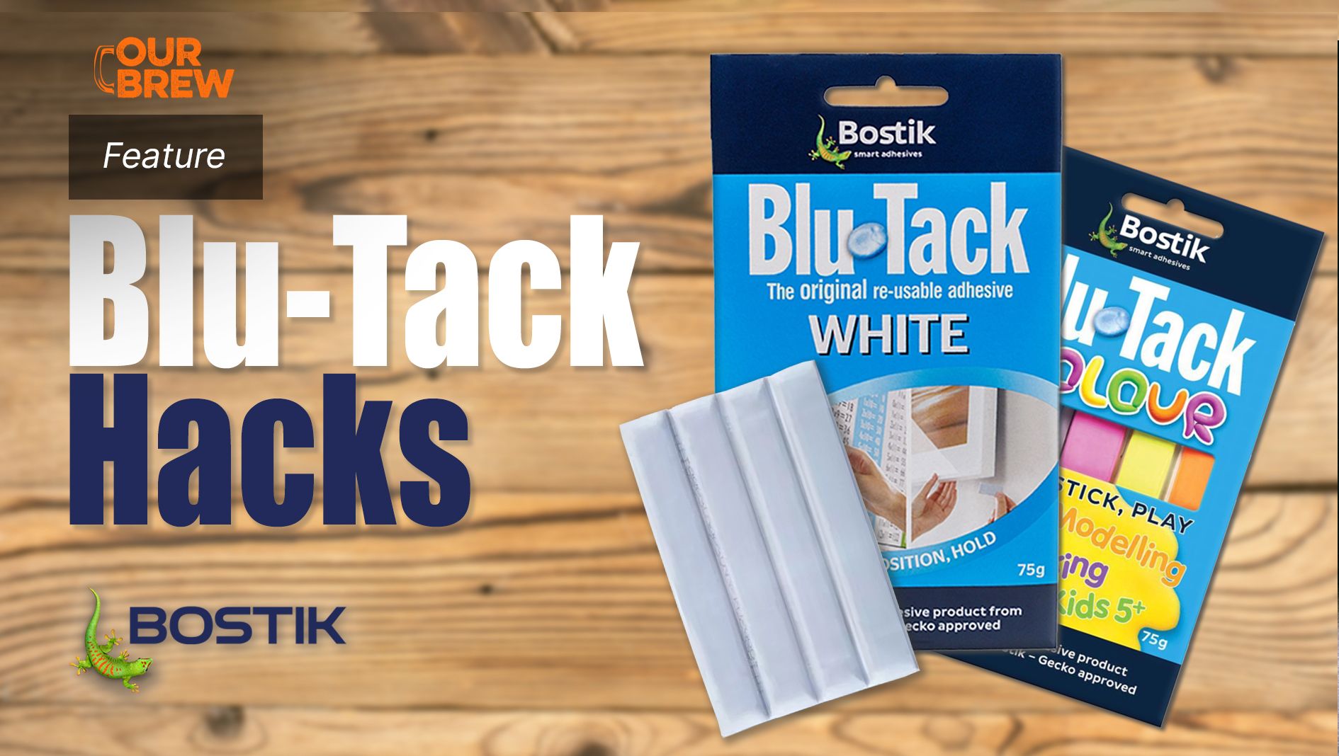 DIY Needs or Fun With Kids? There’s a BluTack Hack for that