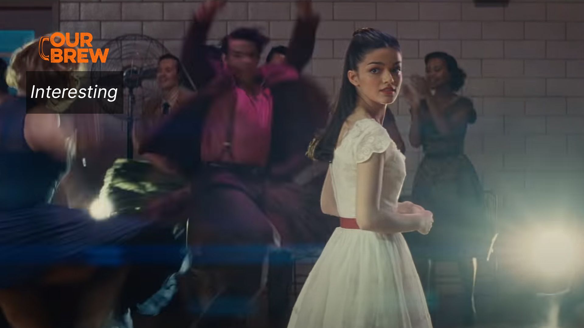 It’s Spielberg. And it’s West Side Story