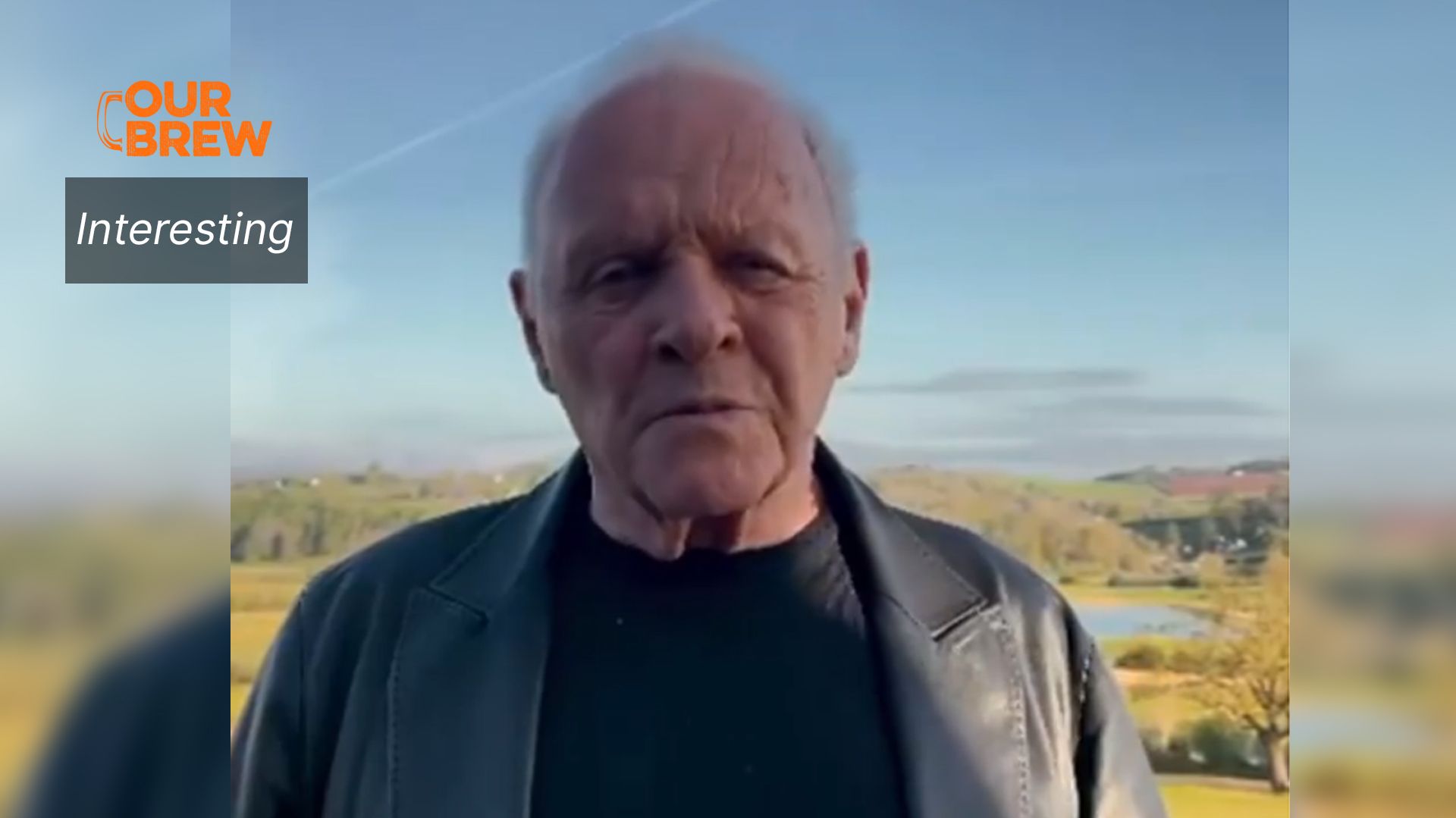 Oscar Winner Anthony Hopkins Pays Tribute 
to Chadwick Boseman