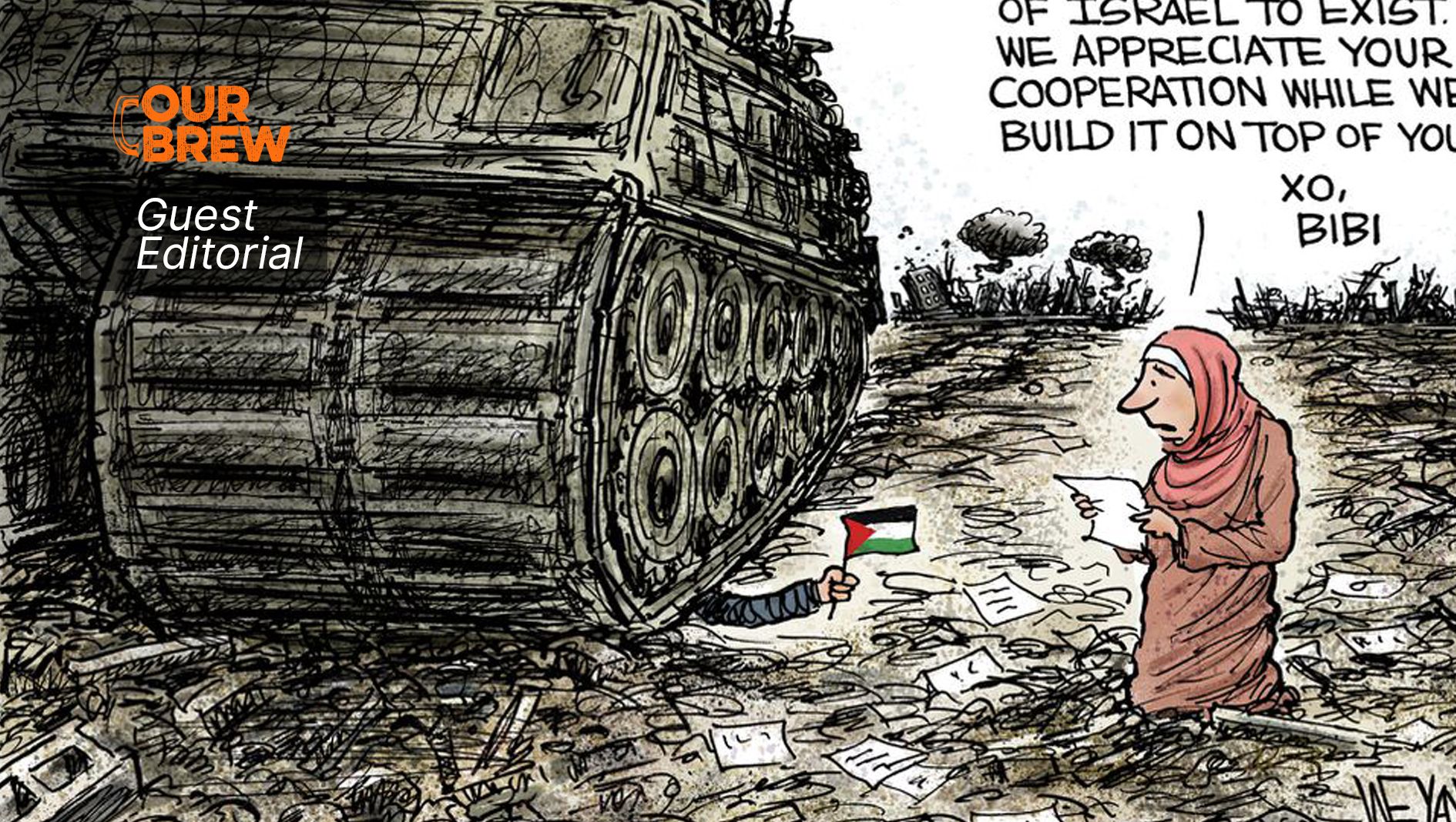 Two-State Solution — one of top of the other