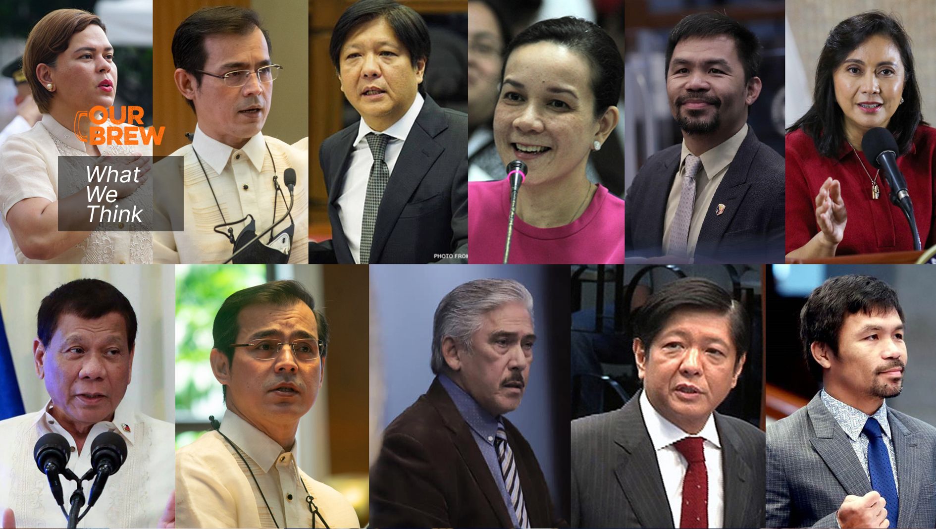 Impressions on the Recent Pulse Asia Survey:
Drunks Leaning On Lampposts