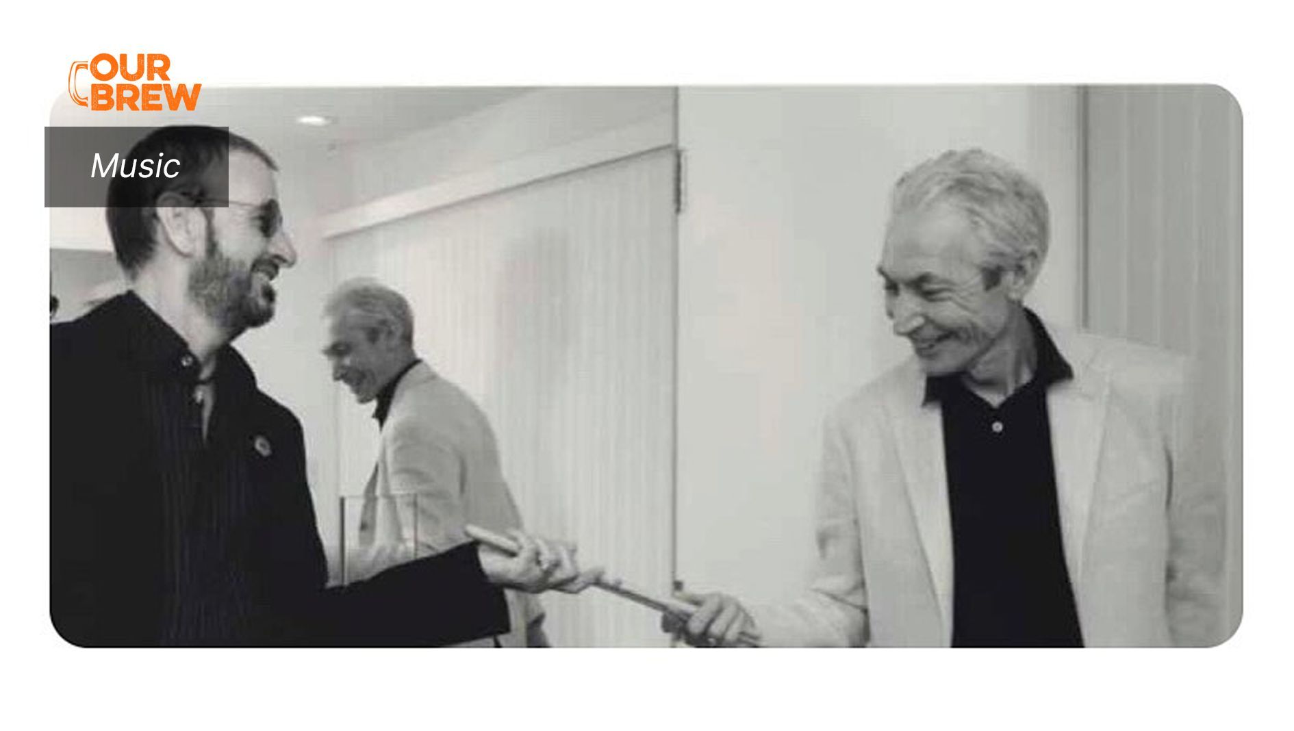 From One Drummer to Another