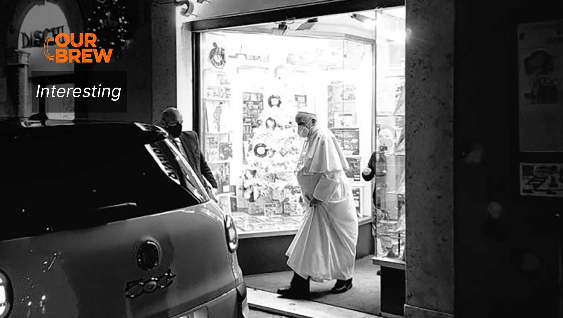 What Did the Pope Say to Journalist Who Caught Him Visiting a Record Store?