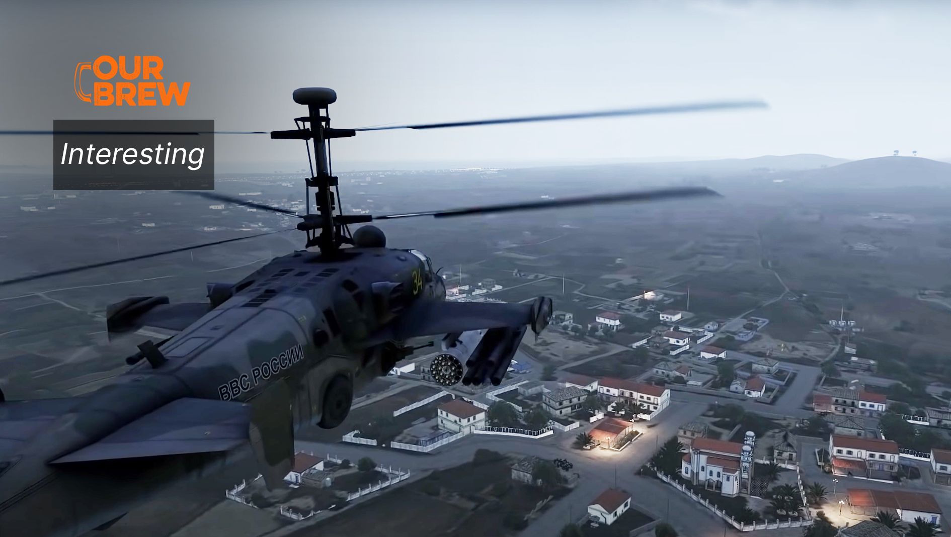 Ukraine Gov't's Video of Army 'Eliminating Four Russian Helicopters' Taken from Video Game