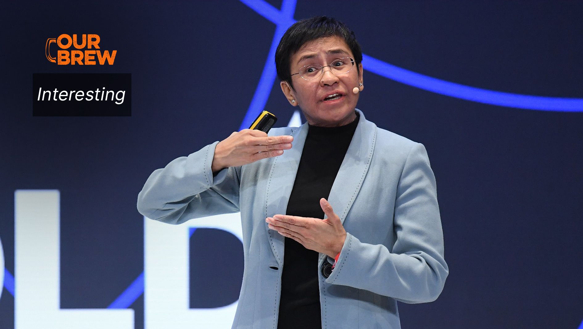 How to Hold the Line: 4 Journalism Survival Tips from 2021 Nobel Peace Prize Winner Maria Ressa
