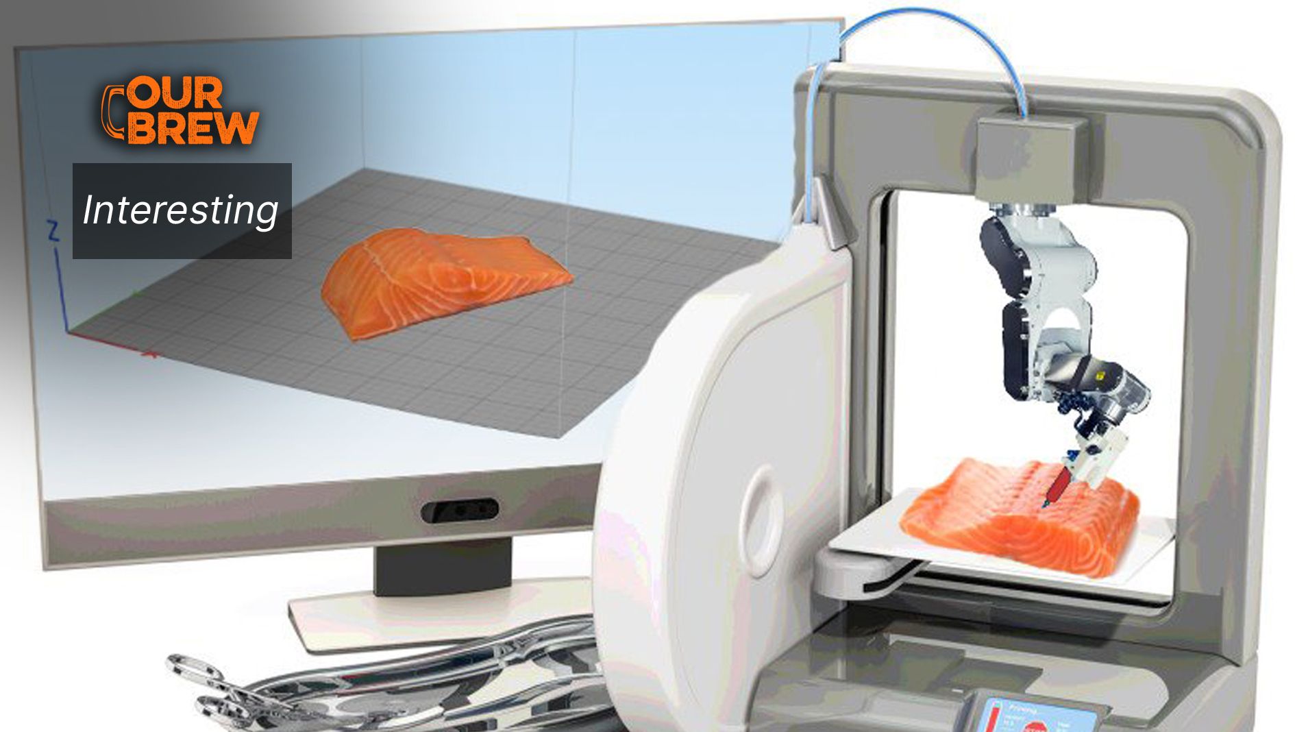 First-Ever 3D-Printed Salmon: A Taste of the Future!