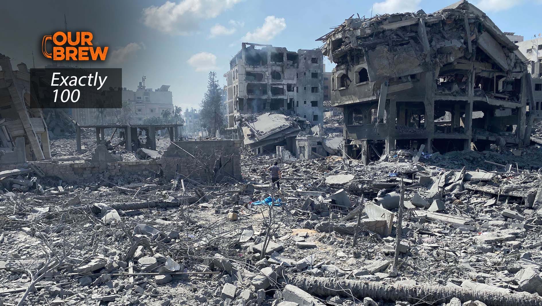 Today’s Exactly100: Rockets versus Rocks