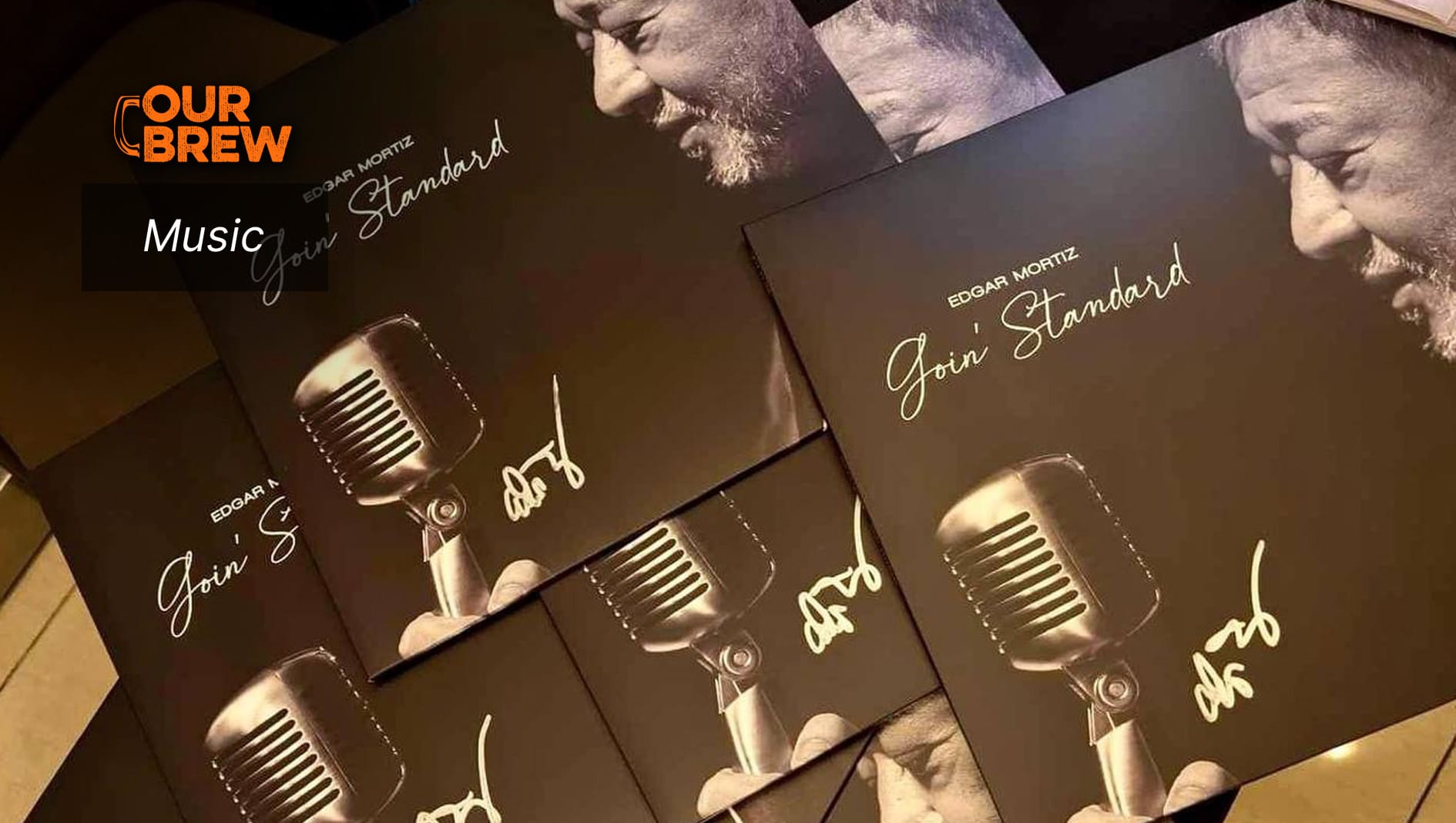 Edgar Mortiz Throws a Listening Party for Friends