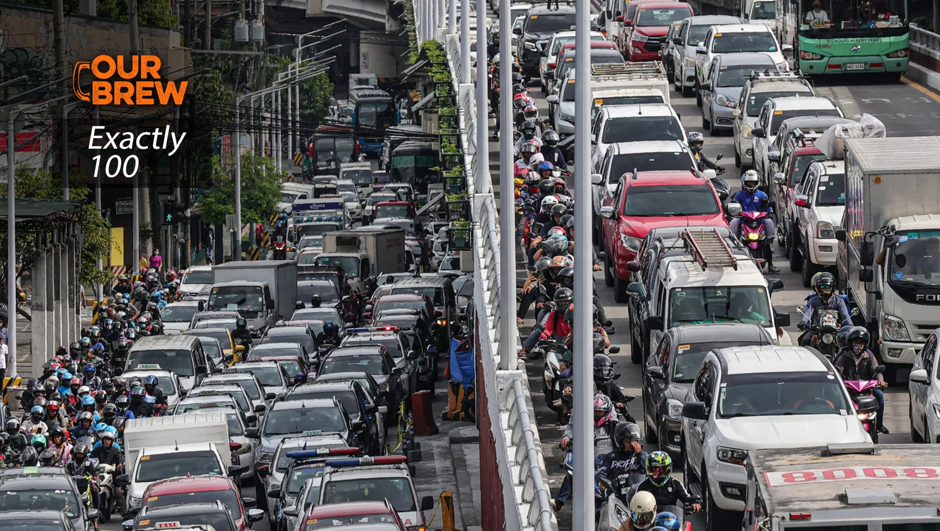 Today's Exactly100: The Only Way to Decongest Metro Manila Traffic... is to Decongest Metro Manila