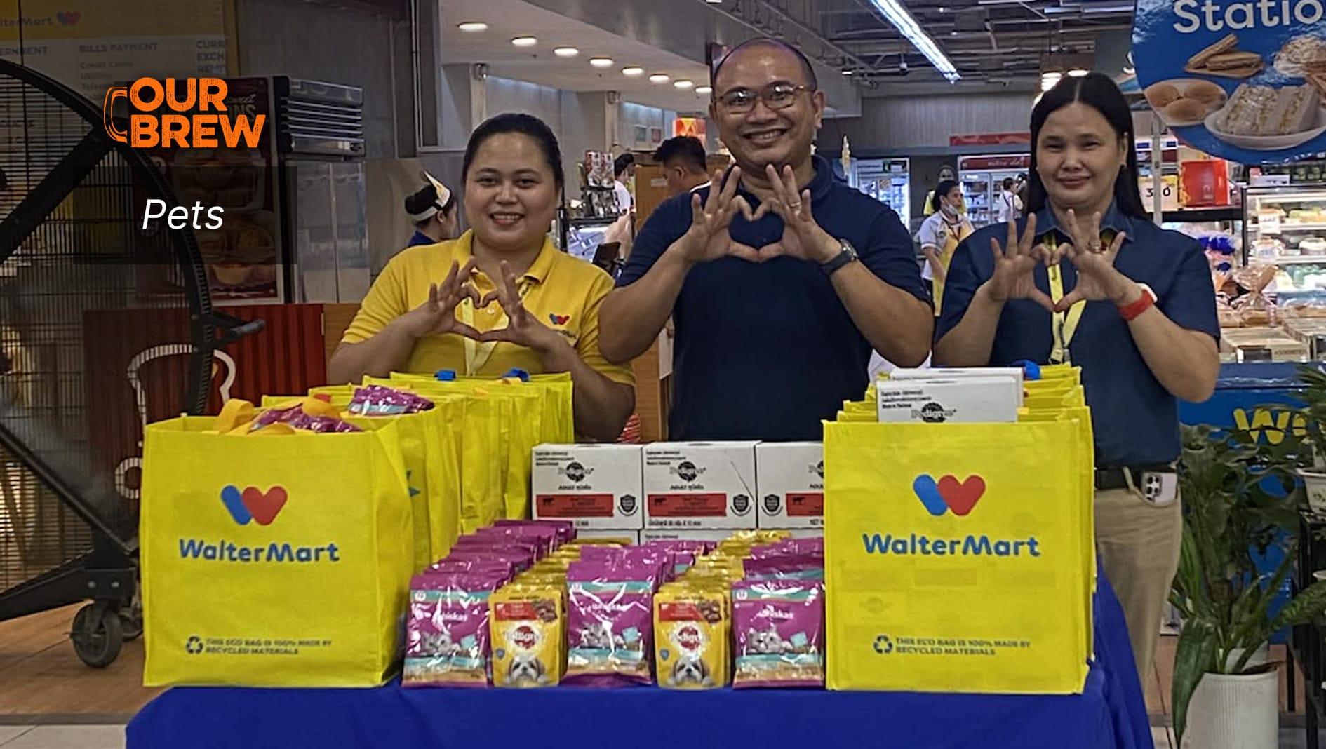Pawsitive Partnerships: Waltermart Supermarket Supports Save ALL Rescues